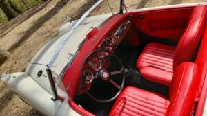 MGA Roadster 1961 Barcelona Maresme. Alquiler coches clásicos descapotables MG Barcelona