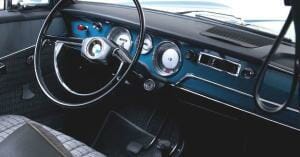 BMW modèle 1500 intérieur